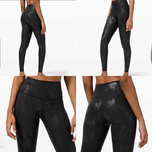 Lululemon Wunder Under High-Rise Tight 28" Shine size 4 - Picture 1 of 7